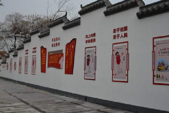  宜黄墙体彩绘-乡村文化墙