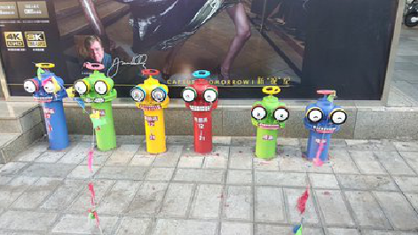  宜黄商业区彩绘