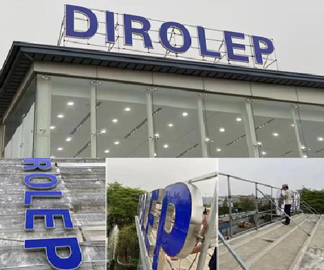  宜黄楼顶发光字安装的注意事项。